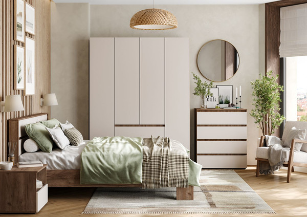 Двуспальная кровать Стендмебель Хелен КР 03 160х200