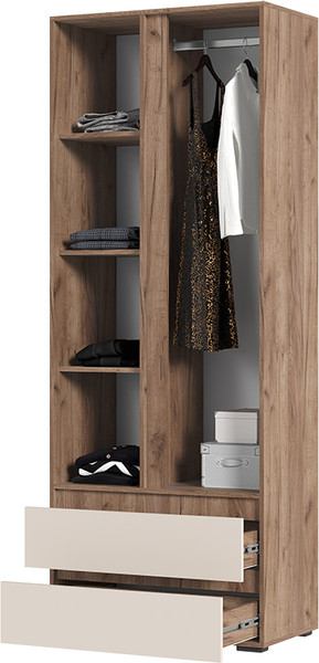 Шкаф Стендмебель Хелен ШК 01 2х створчатый