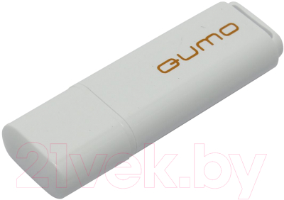 Usb flash накопитель Qumo Optiva 01 8GB 2.0 White / QM8GUD-OP1 - фото