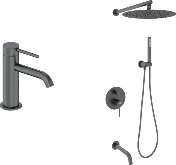 Душевая система со смесителем Oliveeka OL-88939017+88139017-BGM