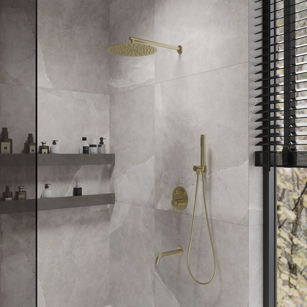 Душевая система со смесителем Oliveeka OL-88939017+88139017-BG