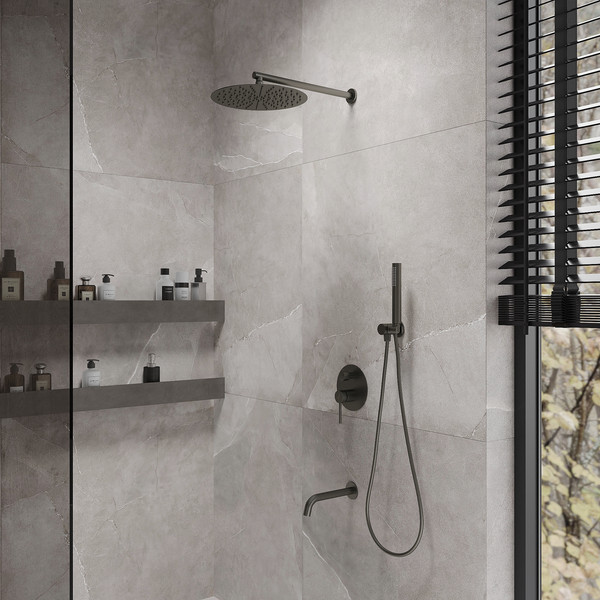 Душевая система со смесителем Oliveeka OL-88939017+88869017-BGM