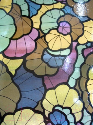 Пленка самоклеящаяся Color Dekor Витражная 9001 - фото