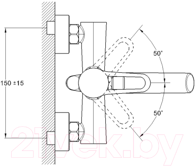 Смеситель G.Lauf NUD3-A045
