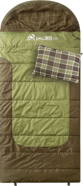 Спальный мешок RSP Outdoor Chill 300 Big / SB-СH-300-BIG-OLGN-R - фото