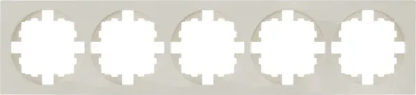 Рамка для выключателей и розеток Lezard Osen 743-9000-150 - фото