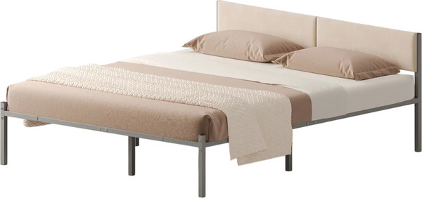 Двуспальная кровать Домаклево Лофт 180х200 с универсальной спинкой - фото