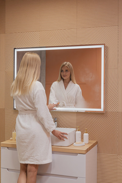 Зеркало Silver Mirrors Ливия-P.3 120x80 / LED-00003040