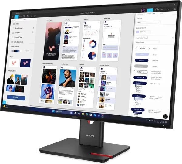 Монитор Lenovo T32UD-40 (64B0GAR1CB)