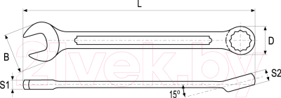 Гаечный ключ Yato YT-4872
