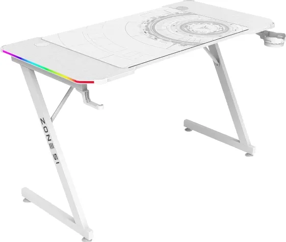 Геймерский стол Zone 51 Trine 120 RGB / Z51-T2R-WH