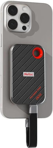 Внешний жесткий диск Netac ZX20 II 512GB (NT01ZX20II-512-32BK)