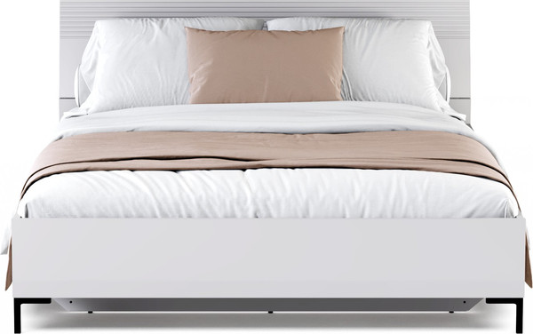 Двуспальная кровать Black Red White Domenica LOZ160х200 с ПМ