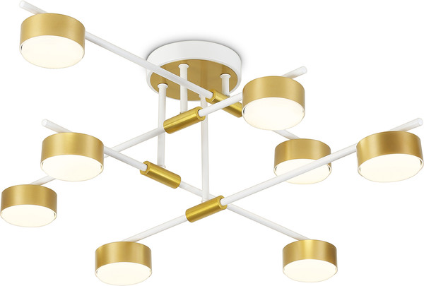 Потолочный светильник Ambrella FL51751/8 WH/GD