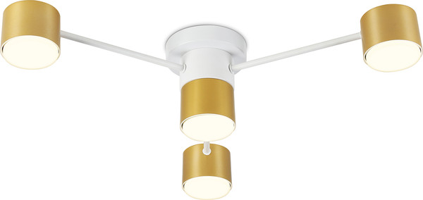 Потолочный светильник Ambrella FL51720/4 WH/GD