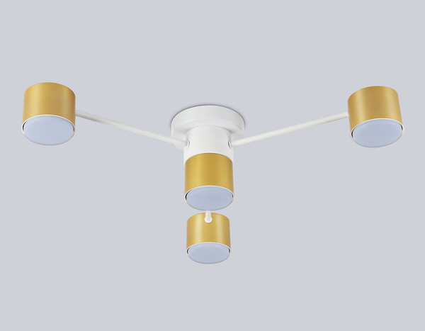 Потолочный светильник Ambrella FL51720/4 WH/GD