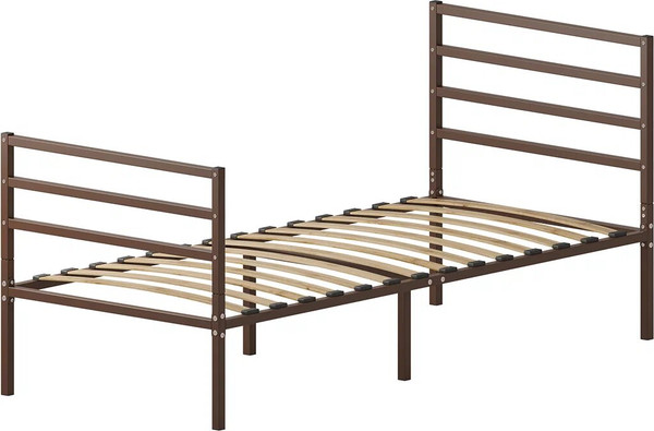 Односпальная кровать Домаклево Металика Г4+Г3 80х200 - фото