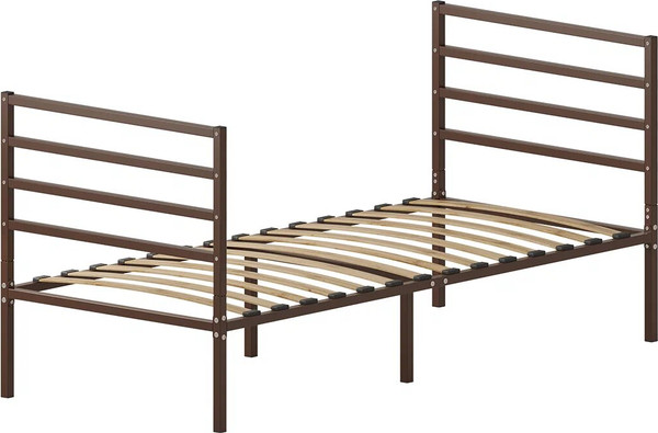 Односпальная кровать Домаклево Металика Г4+Г4 80х190 - фото