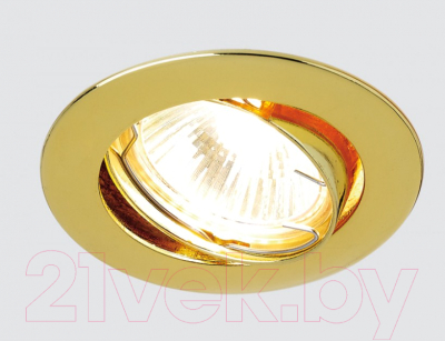 Точечный светильник Ambrella 104S GD - фото