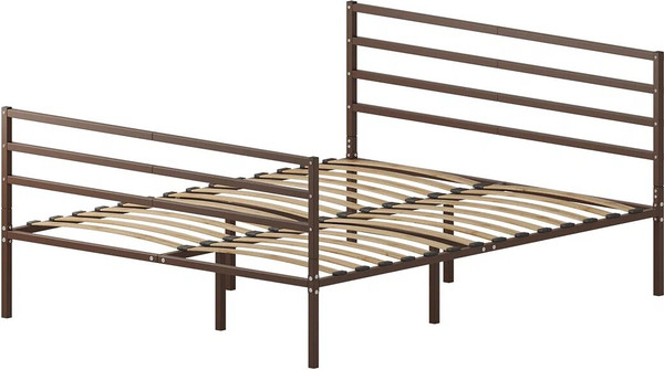 Двуспальная кровать Домаклево Металика Г4+Г3 160х190 - фото