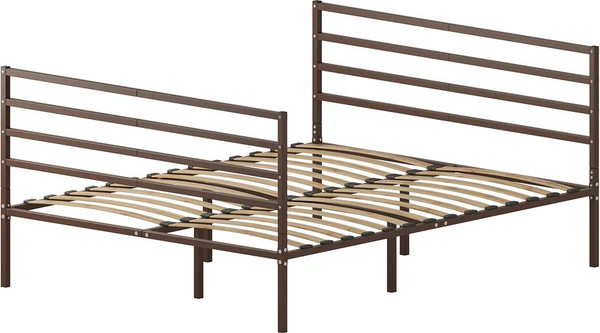 Двуспальная кровать Домаклево Металика Г4+Г4 160х190 - фото