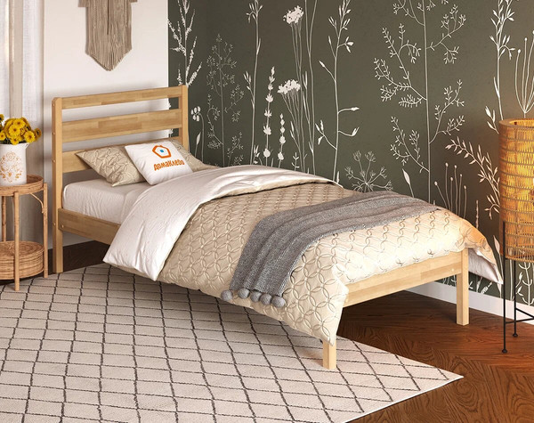 Односпальная кровать Домаклево Лето 80x200+В3 