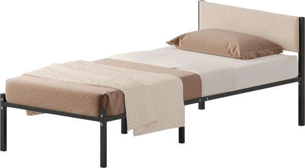 Односпальная кровать Домаклево Лофт 90х200 с универсальной спинкой - фото