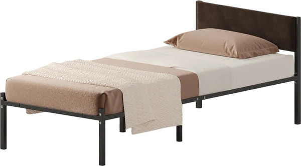 Односпальная кровать Домаклево Лофт 90х190 с универсальной спинкой - фото