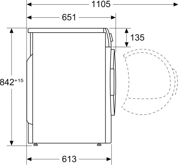Сушильная машина Bosch WQB245B0ME