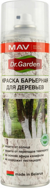 Краска MAV Dr.Garden Барьерная для деревьев аэрозоль 38860-350 / 011516 - фото