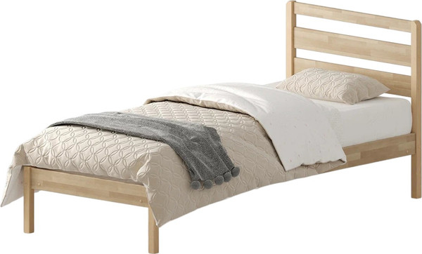 Односпальная кровать Домаклево Лето 90x190+В3 - фото