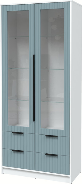 Шкаф с витриной Интерлиния Концепт Лайн КТ-ШВ2 - фото