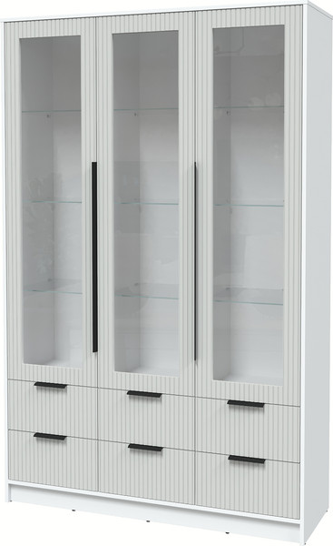 Шкаф с витриной Интерлиния Концепт Лайн КТ-ШВ3 - фото