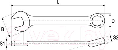 Гаечный ключ Yato YT-4912