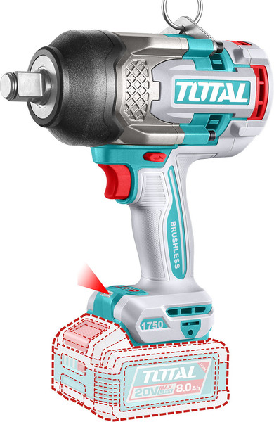 Аккумуляторный гайковерт TOTAL TIWLI20175 - фото