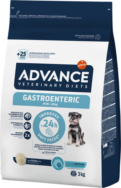 Сухой ветеринарный корм для собак Advance VetDiet Gastroenteric Canine Mini - фото