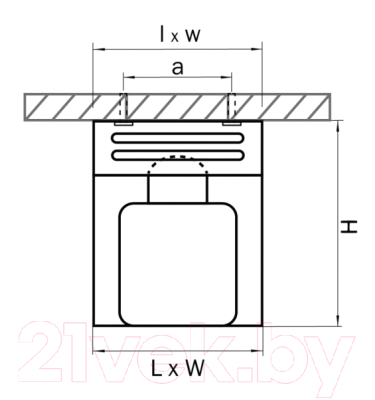 Точечный светильник Lightstar Alta 104010