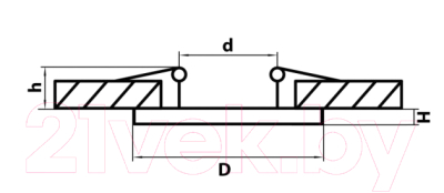Точечный светильник Lightstar Riverbe 220202