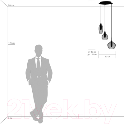 Люстра Lightstar Pentola 803050