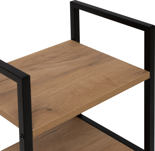 Стеллаж Импэкс Leset Стилвуд 12 узкий 2 полки