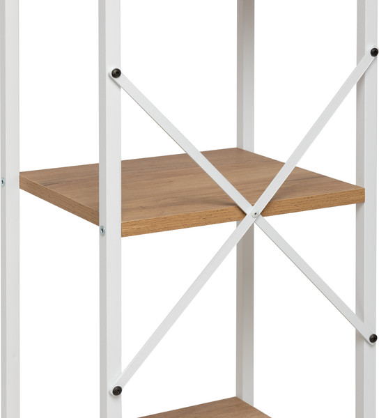 Стеллаж Импэкс Leset Стилвуд 14 узкий 4 полки 