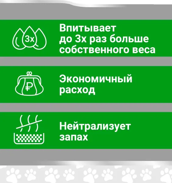 Наполнитель для туалета Zoo Cat Litter Зелёный чай