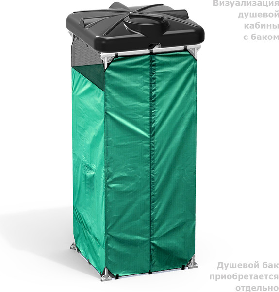 Бак для дачного душа Polimer-Group Роса DRS160S112 (160л)