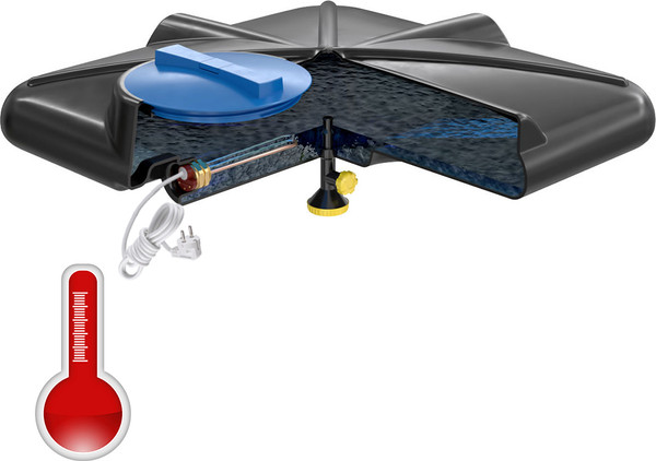 Бак для дачного душа Polimer-Group Роса DRS200S112 (200л)