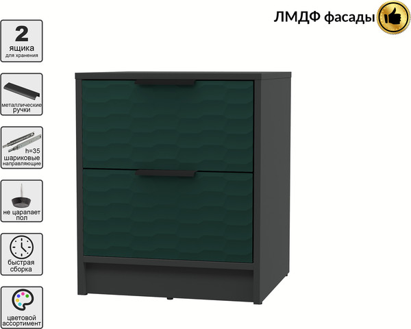 Прикроватная тумба Интерлиния Концепт Зодиак КТ-ТК1-57