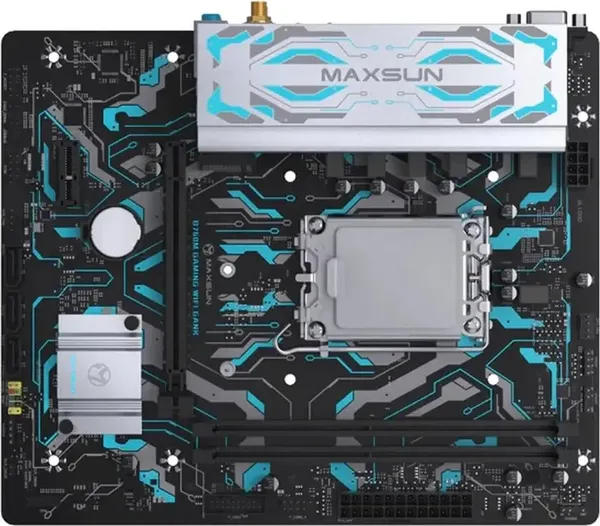 Материнская плата Maxsun B760M Gaming WiFi Gank - фото