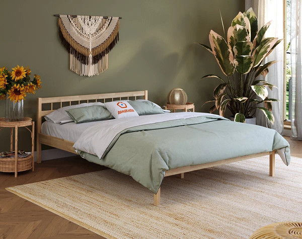 Полуторная кровать Домаклево Лето 120x190+Н4