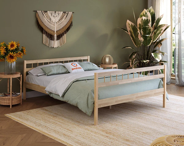 Полуторная кровать Домаклево Лето 120x190+Н4+Н4