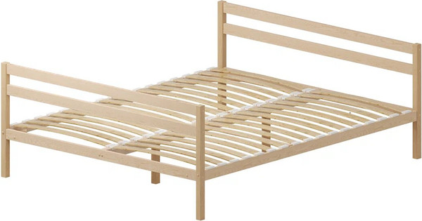 Полуторная кровать Домаклево Акация 120x190+С1+С1 - фото