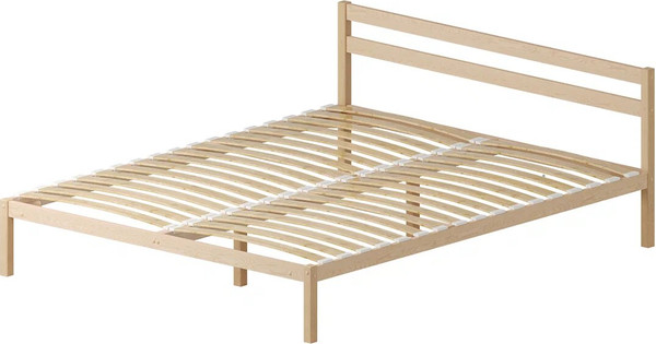 Полуторная кровать Домаклево Акация 120x190+С1+С2 - фото